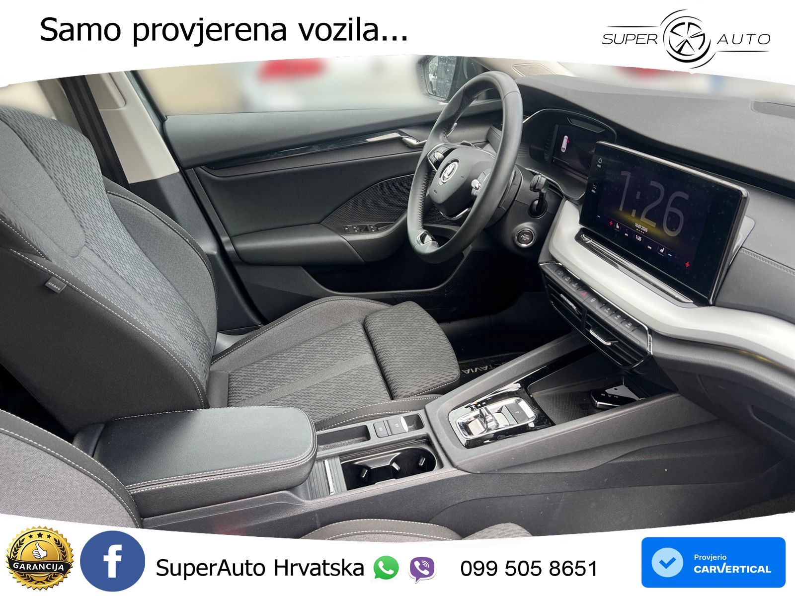 Škoda Octavia Combi 2.0 TDI (150 KS) DSG LED+GR SJED+ACC