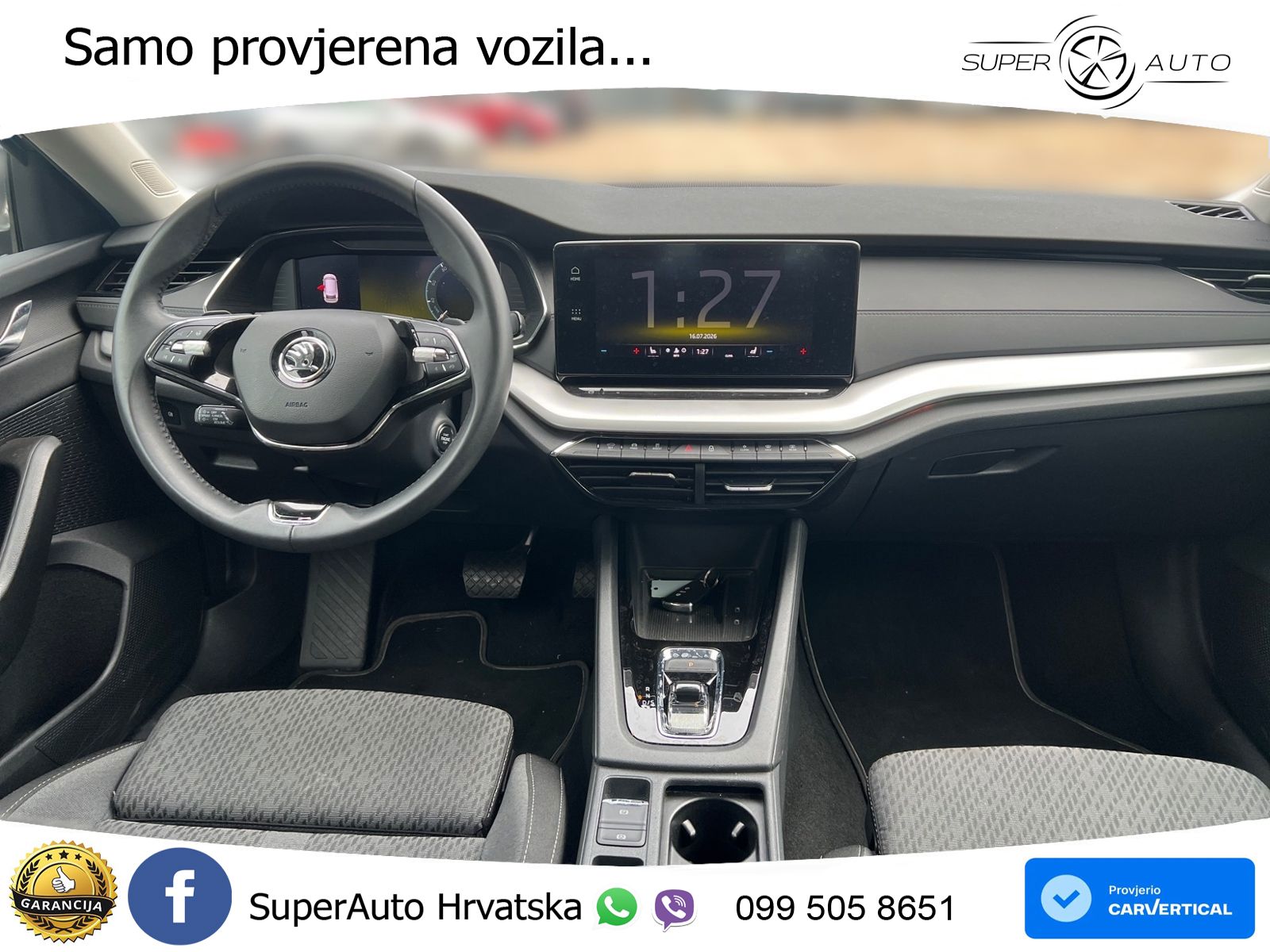 Škoda Octavia Combi 2.0 TDI (150 KS) DSG LED+GR SJED+ACC