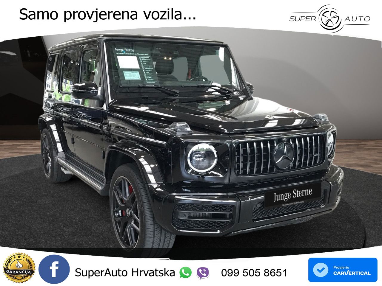 Mercedes AMG G 63 Long V8 (585 KS) 4MATIC 9G-TRONIC AMG SPEEDSHIFT PLUS LED+ACC
