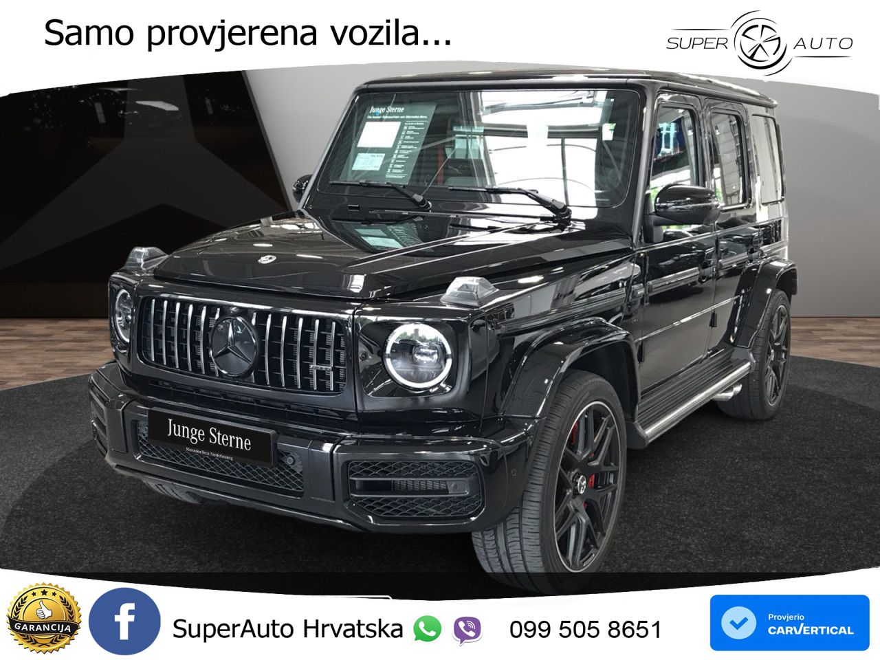 Mercedes AMG G 63 Long V8 (585 KS) 4MATIC 9G-TRONIC AMG SPEEDSHIFT PLUS LED+ACC