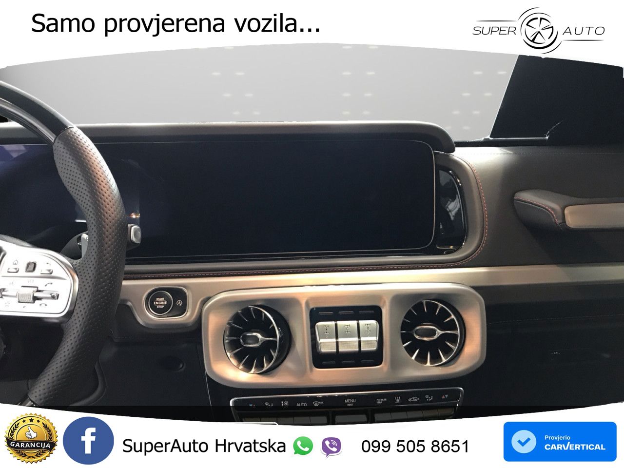 Mercedes AMG G 63 Long V8 (585 KS) 4MATIC 9G-TRONIC AMG SPEEDSHIFT PLUS LED+ACC