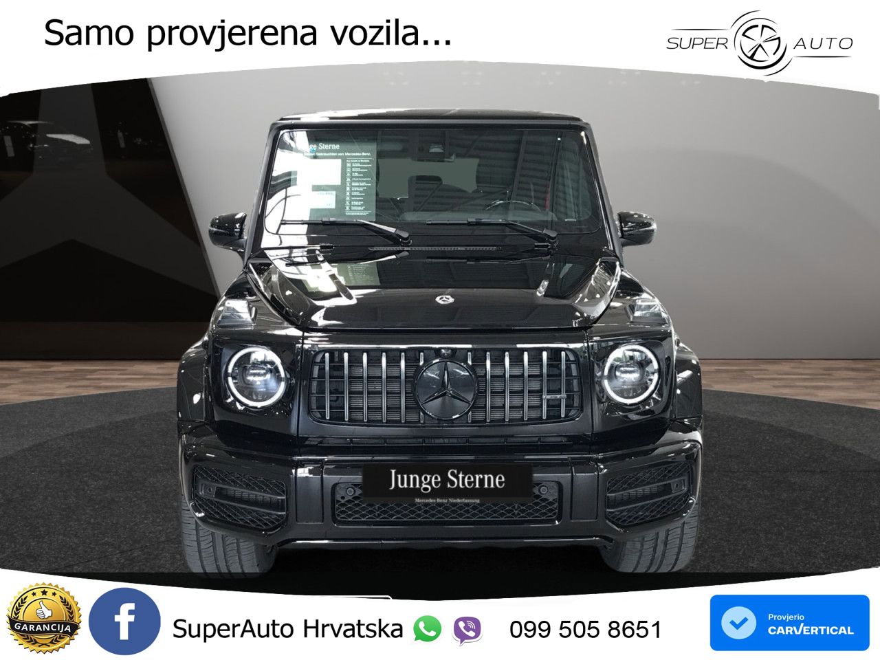 Mercedes AMG G 63 Long V8 (585 KS) 4MATIC 9G-TRONIC AMG SPEEDSHIFT PLUS LED+ACC