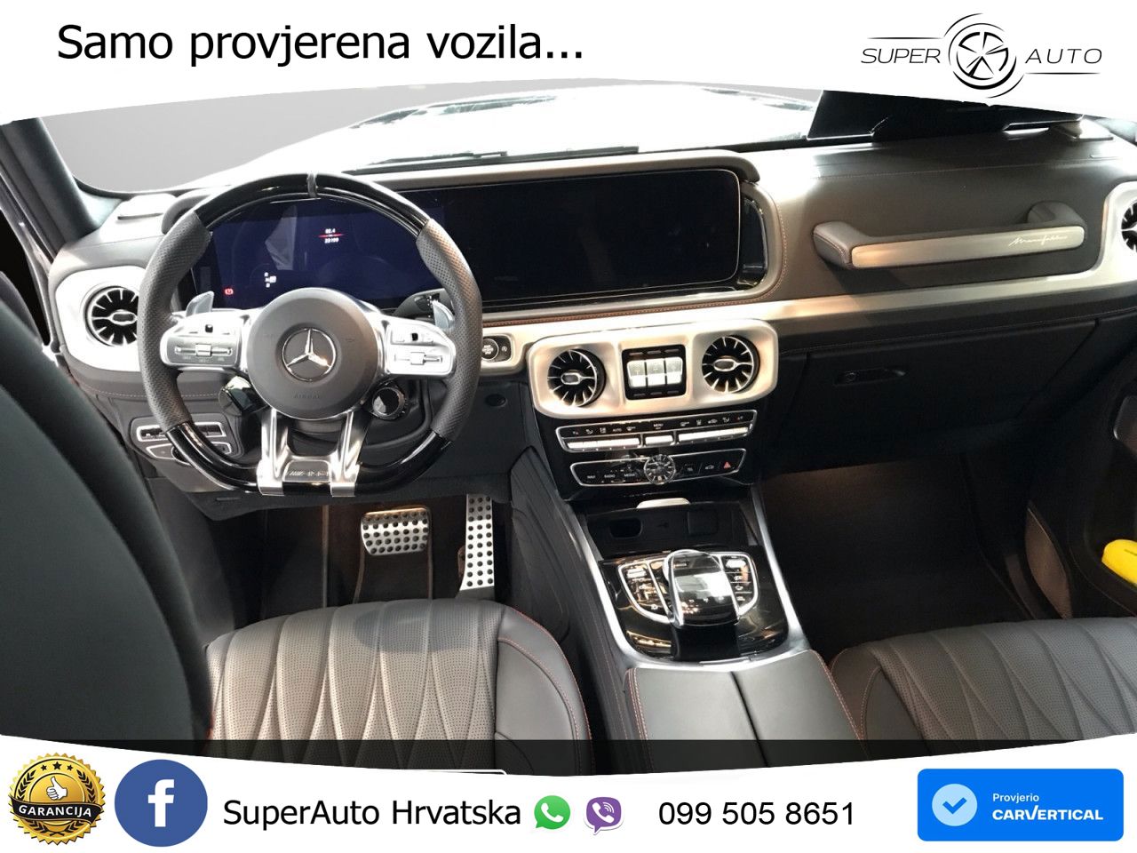 Mercedes AMG G 63 Long V8 (585 KS) 4MATIC 9G-TRONIC AMG SPEEDSHIFT PLUS LED+ACC