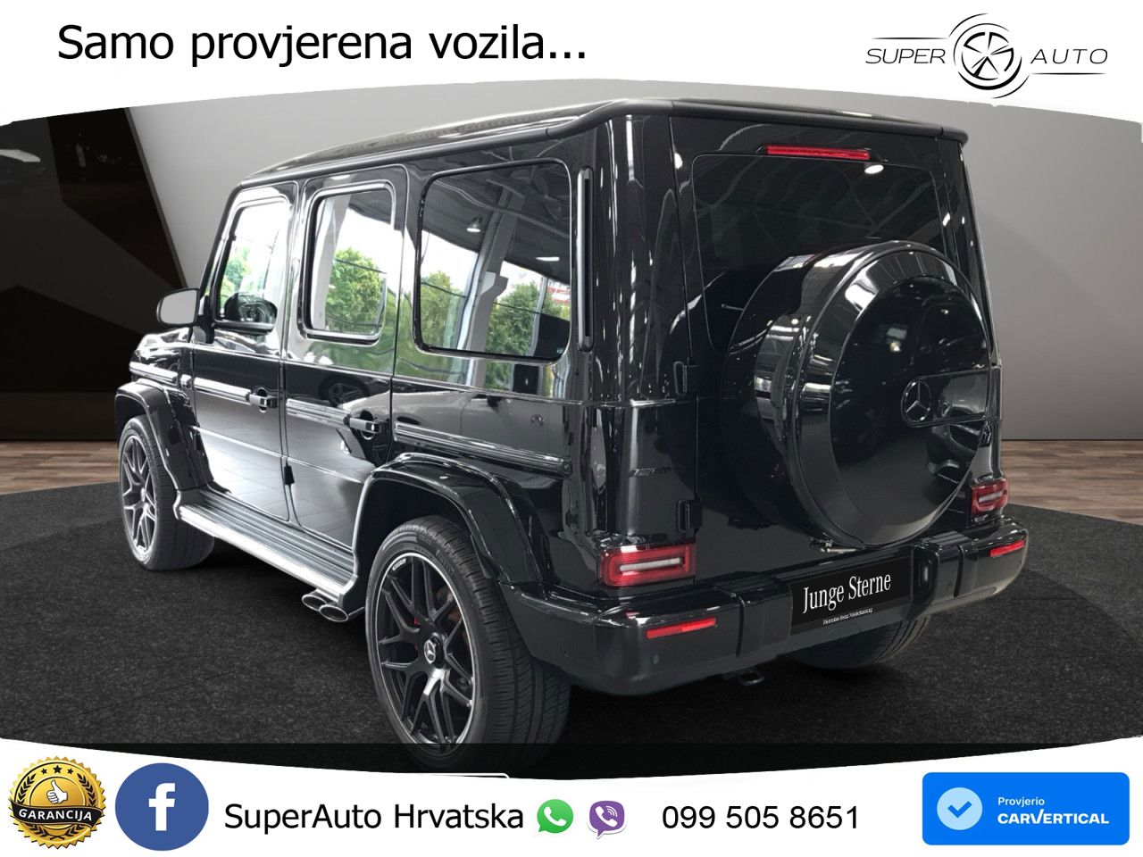 Mercedes AMG G 63 Long V8 (585 KS) 4MATIC 9G-TRONIC AMG SPEEDSHIFT PLUS LED+ACC