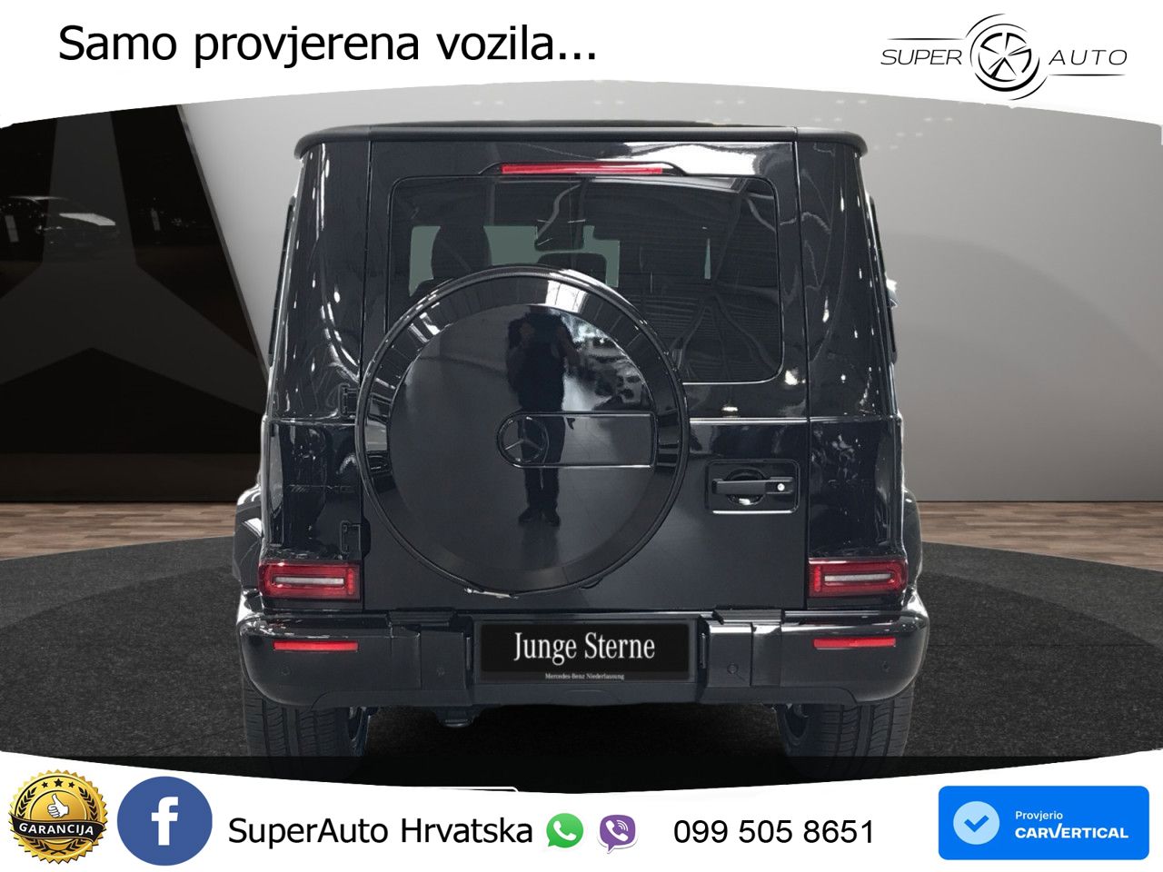 Mercedes AMG G 63 Long V8 (585 KS) 4MATIC 9G-TRONIC AMG SPEEDSHIFT PLUS LED+ACC