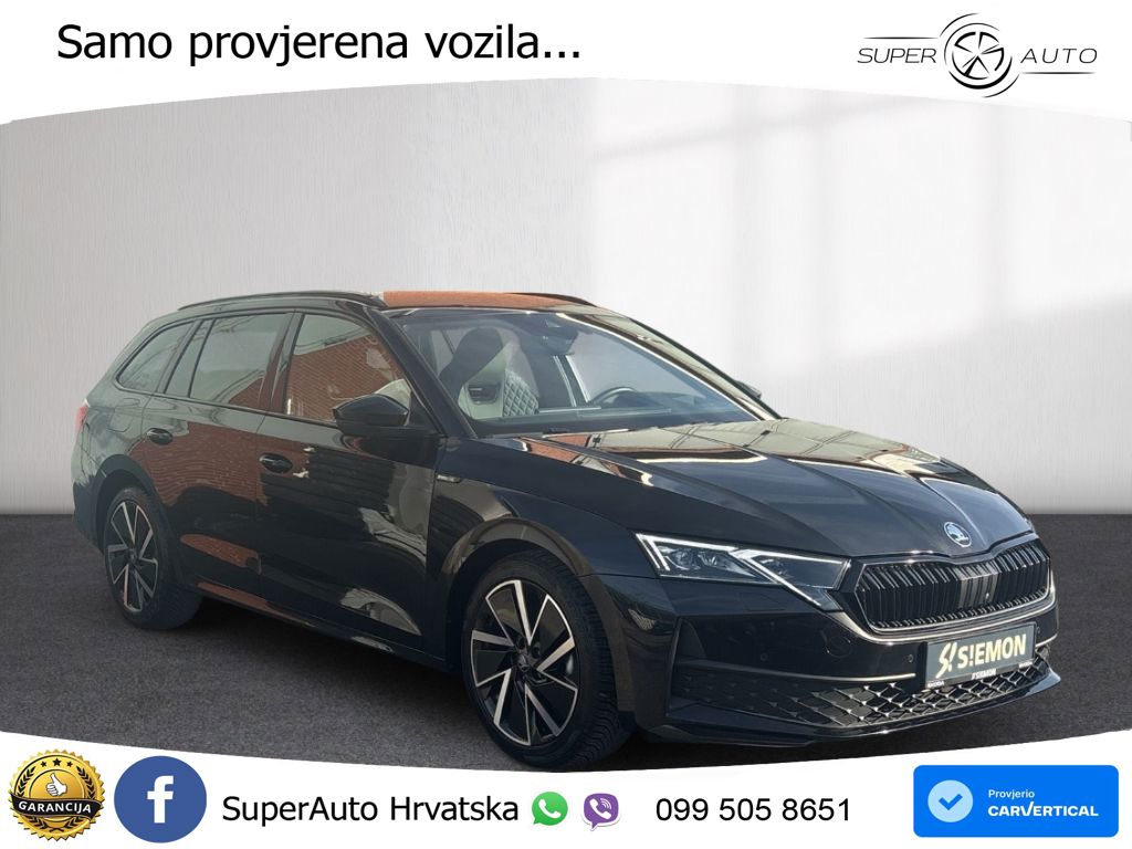 Škoda Octavia Combi 1.5 TSI (150 KS) DSG SportLine LED+GR SJED+ACC