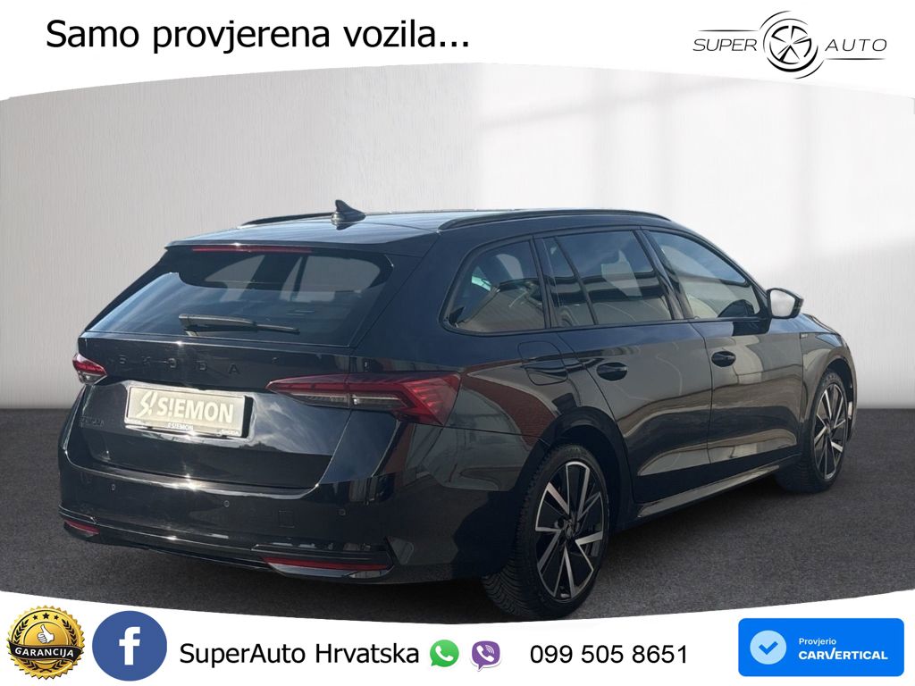 Škoda Octavia Combi 1.5 TSI (150 KS) DSG SportLine LED+GR SJED+ACC