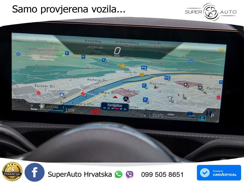 Mercedes-Benz A 180 7G-DCT LED+GR SJED+ACC
