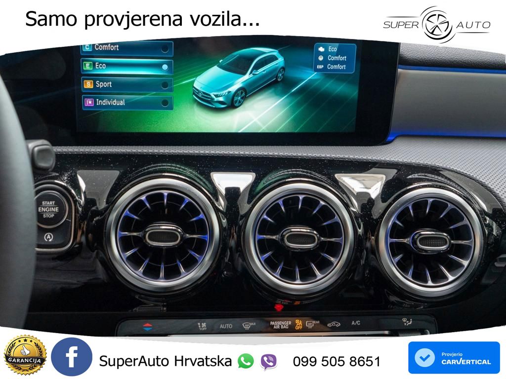 Mercedes-Benz A 180 7G-DCT LED+GR SJED+ACC