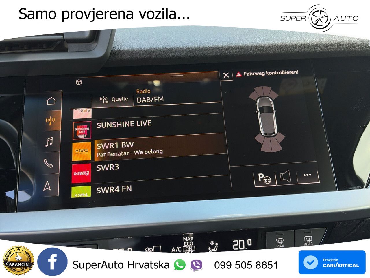 Audi A3 40 TFSI (190 KS) quattro S tronic S line