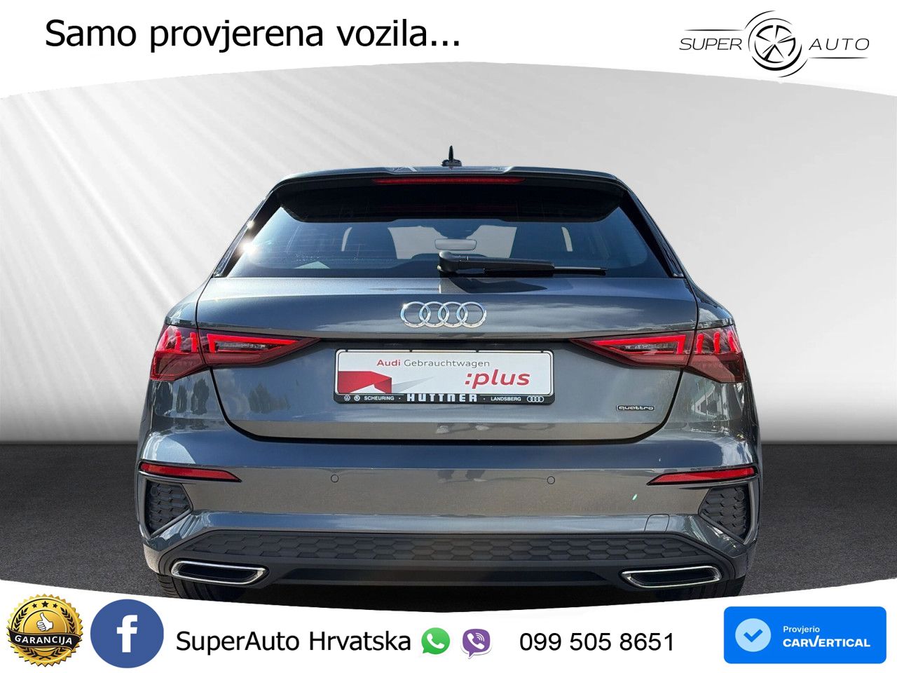 Audi A3 40 TFSI (190 KS) quattro S tronic S line
