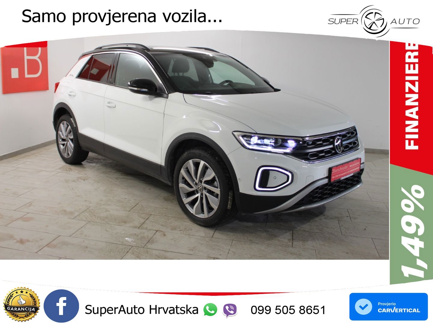 Volkswagen T-Roc I 2.0 TDI (150 KS) DSG LED+GR SJED+ACC