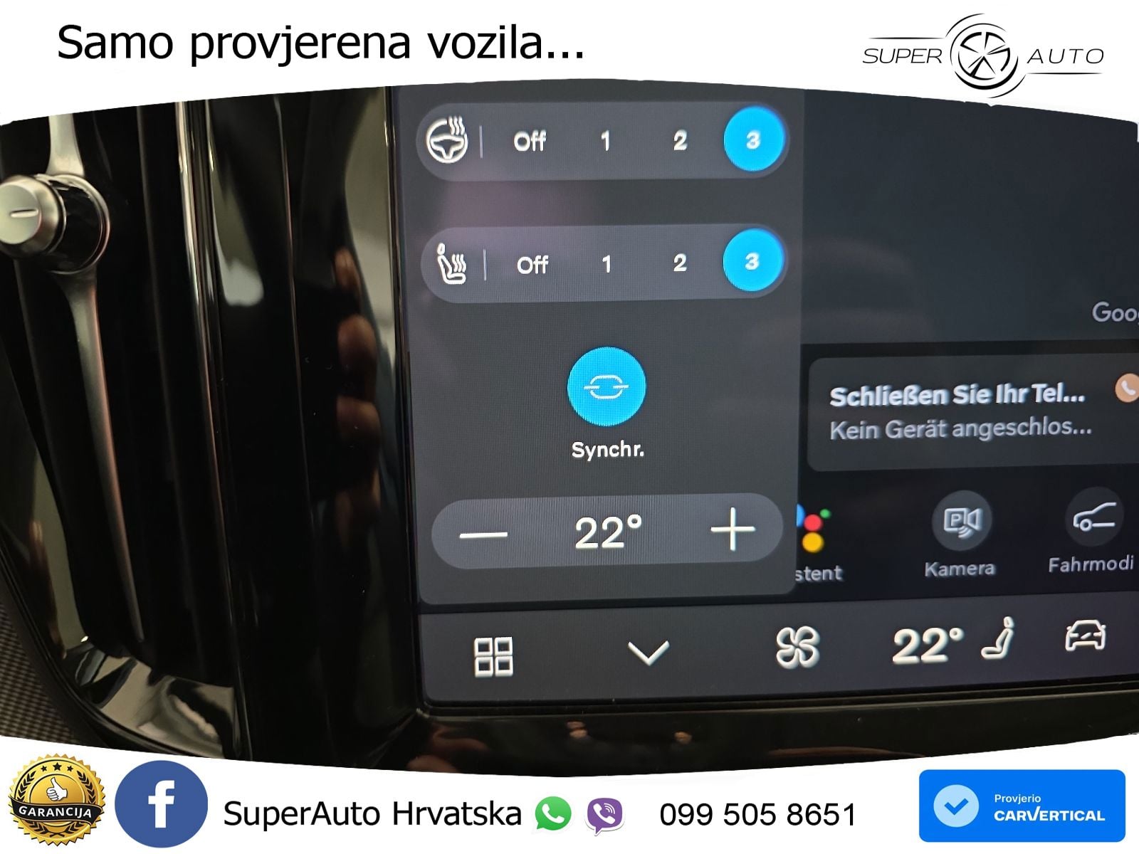 Volvo XC60 B5 Benzin AWD Geartronic ACC+HEAD+4xGR SJED+360+PANO