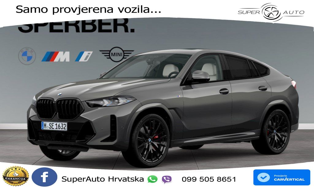 BMW X6 30d (298 KS) xDrive Steptronic M Sport LED+GR SJED+ACC