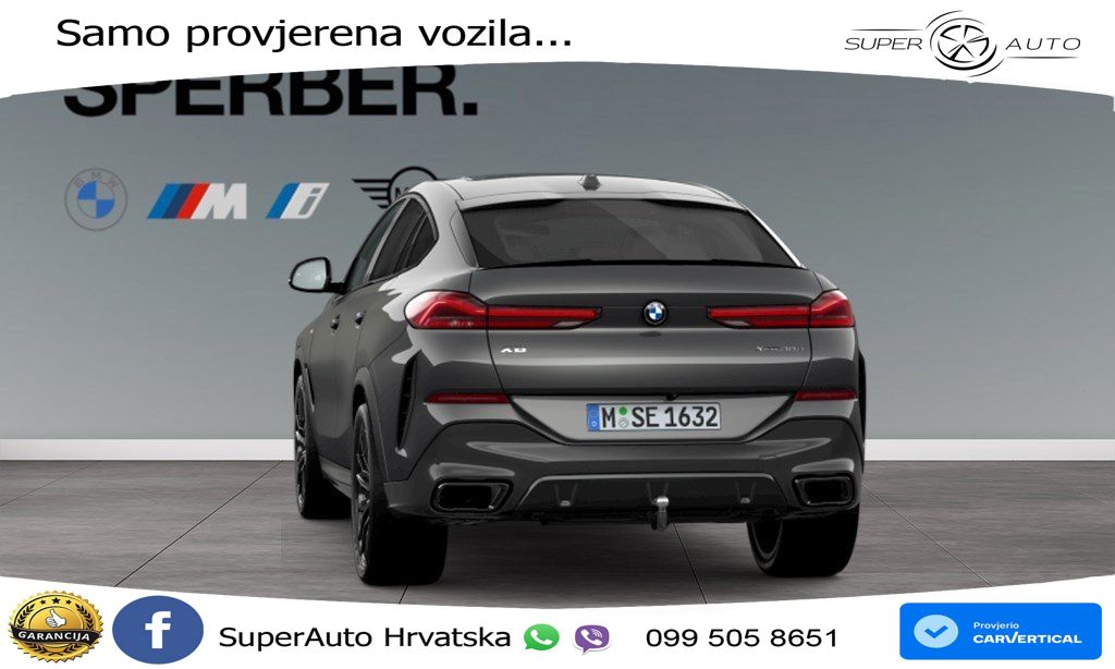 BMW X6 30d (298 KS) xDrive Steptronic M Sport LED+GR SJED+ACC