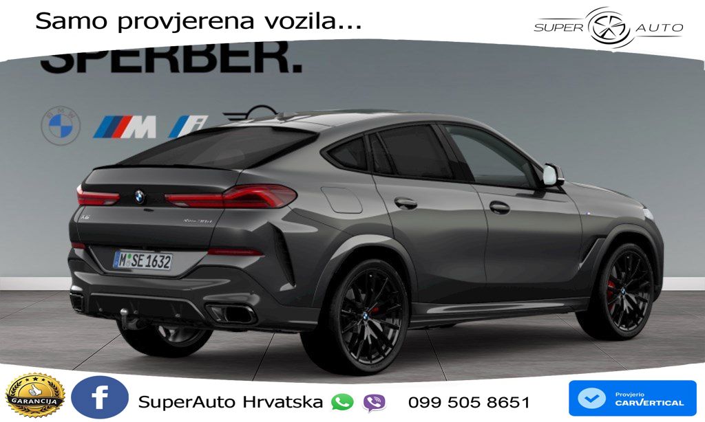 BMW X6 30d (298 KS) xDrive Steptronic M Sport LED+GR SJED+ACC