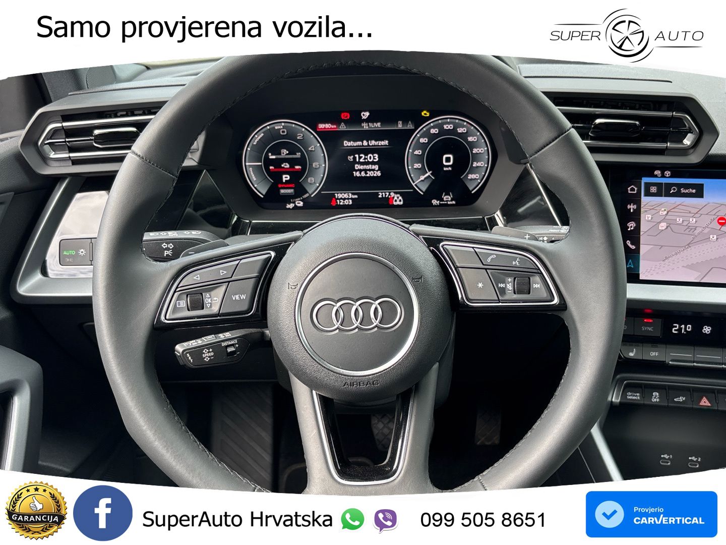 Audi A3 Sportback 40 TFSI e (204 KS) Plug-in Hybrid S tronic advanced LED+GR SJED+ACC