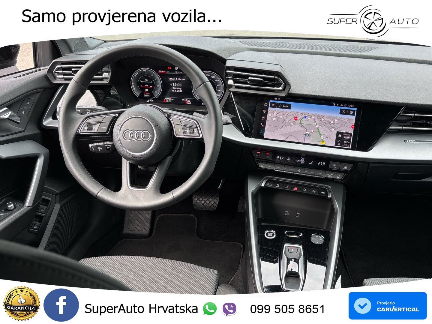 Audi A3 Sportback 40 TFSI e (204 KS) Plug-in Hybrid S tronic advanced LED+GR SJED+ACC