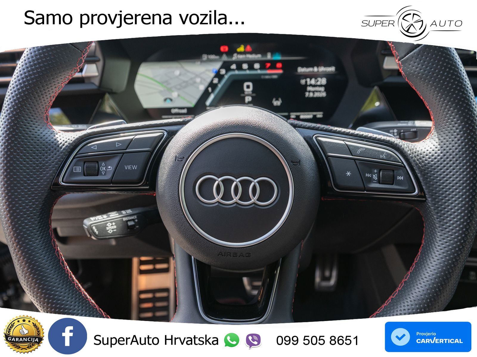 Audi S3 2.0 TFSI (333 KS) quattro S tronic MATRIX+GR SJED+KAM