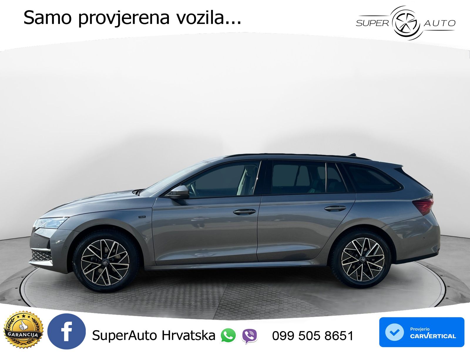 Škoda Octavia Combi 2.0 TDI (150 KS) DSG LED+GR SJED+ACC