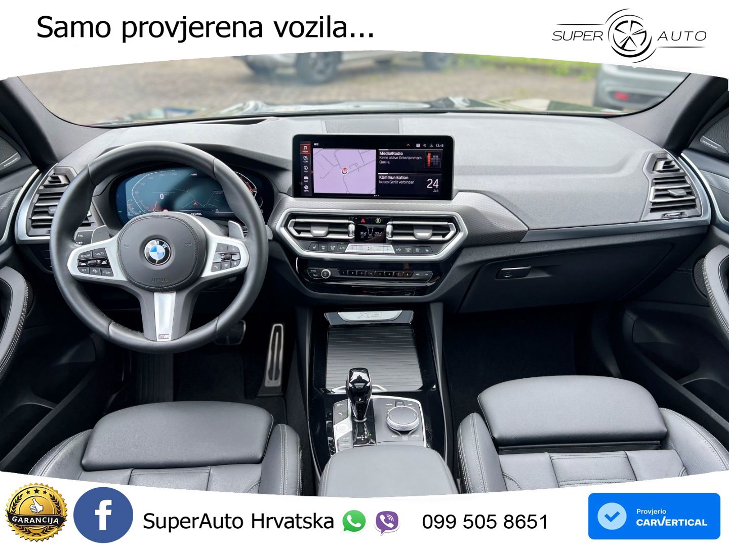 BMW X3 20d xDrive Steptronic M Sport LED+GR SJED+ACC