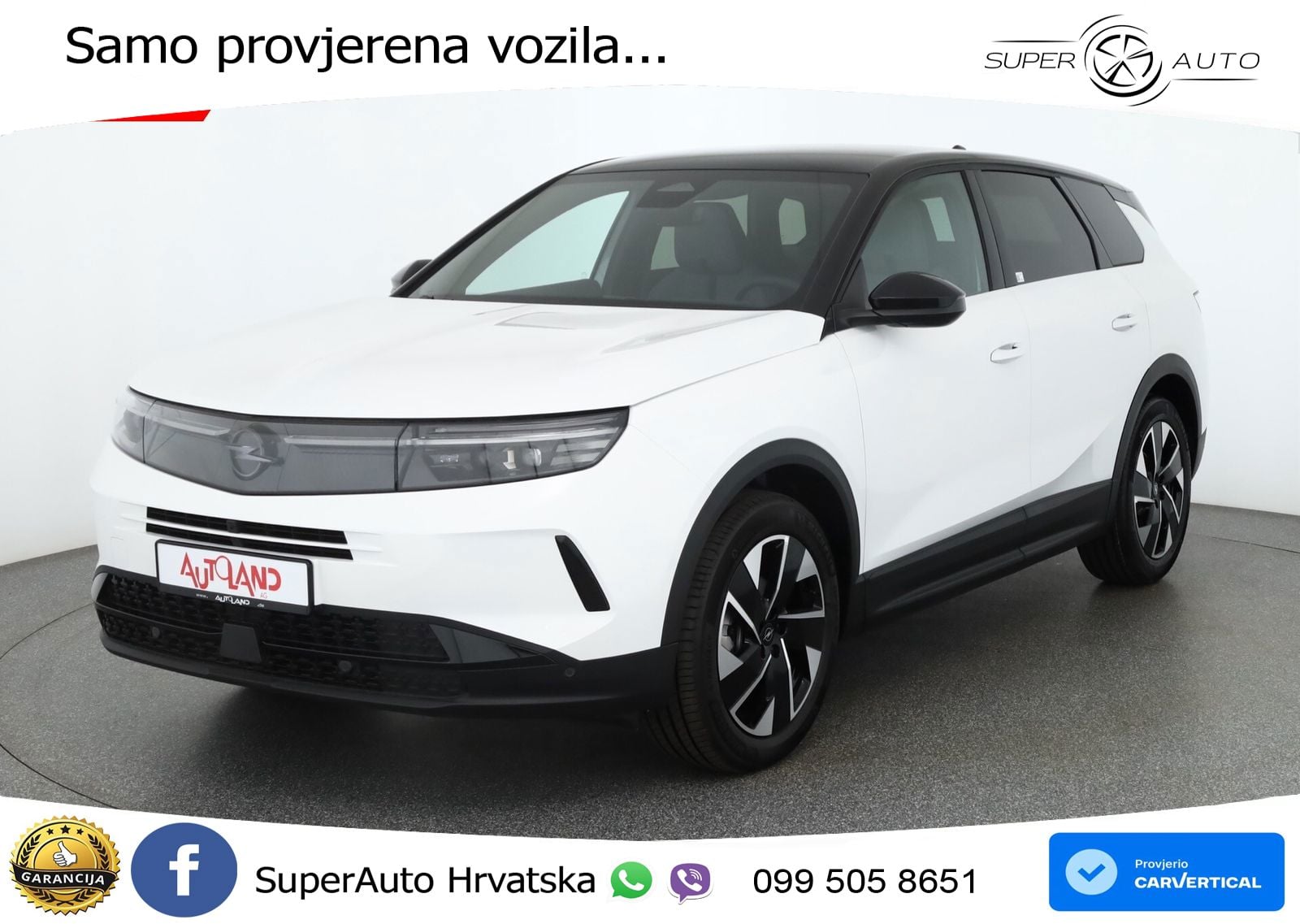 Opel Grandland 1.2 Turbo (145 KS) Hybrid eDCT Ultimate LED+GR SJED+ACC