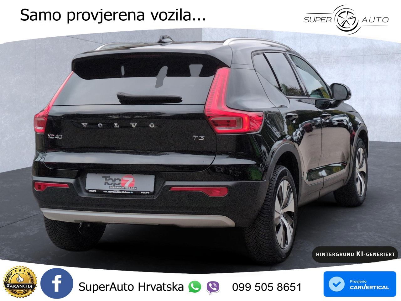 Volvo XC40 2.0 B3 163 KS Automatic LED+GR SJED+ACC