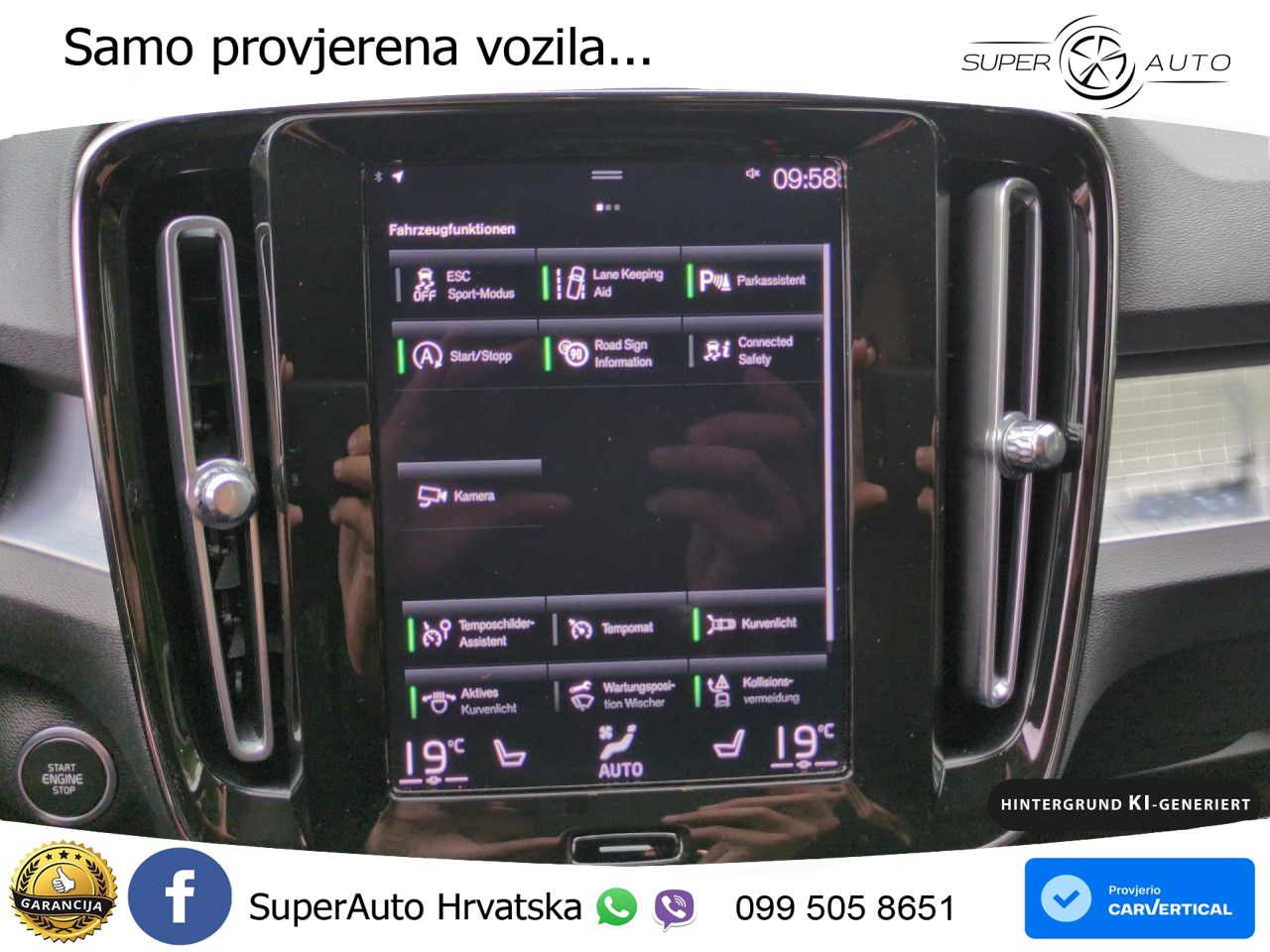 Volvo XC40 2.0 B3 163 KS Automatic LED+GR SJED+ACC