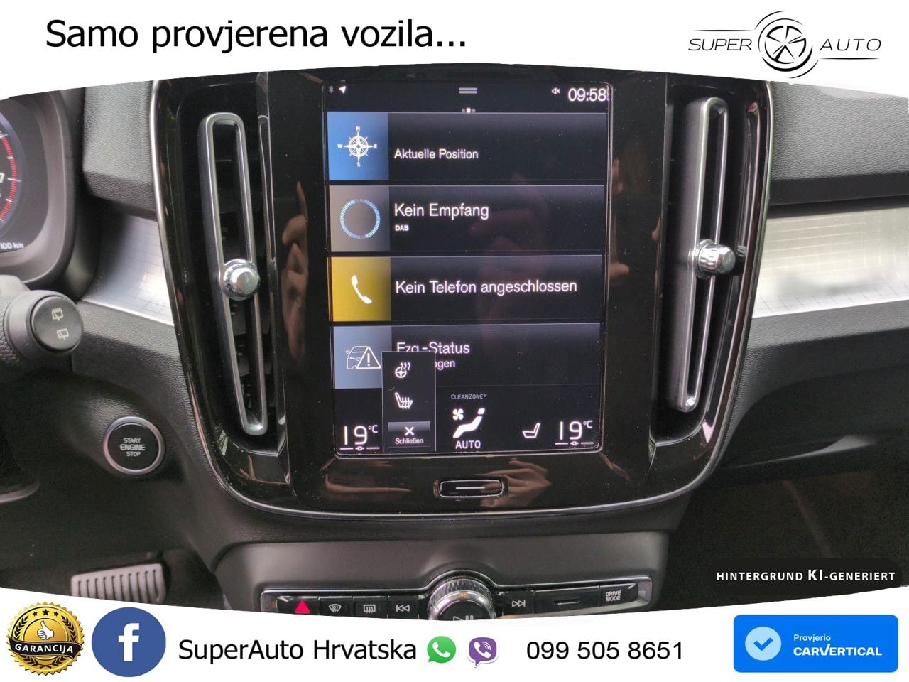 Volvo XC40 2.0 B3 163 KS Automatic LED+GR SJED+ACC