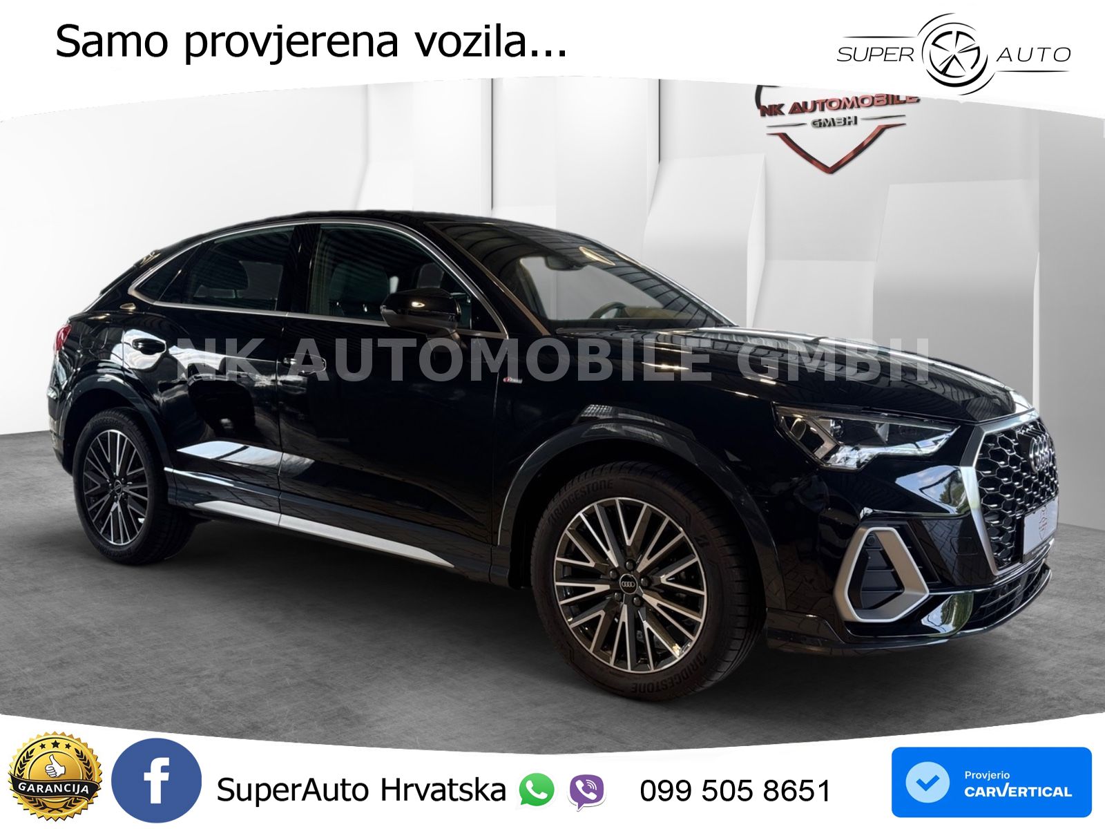 Audi Q3 Sportback 35 TDI (150 KS) S tronic LED+GR SJED+ACC