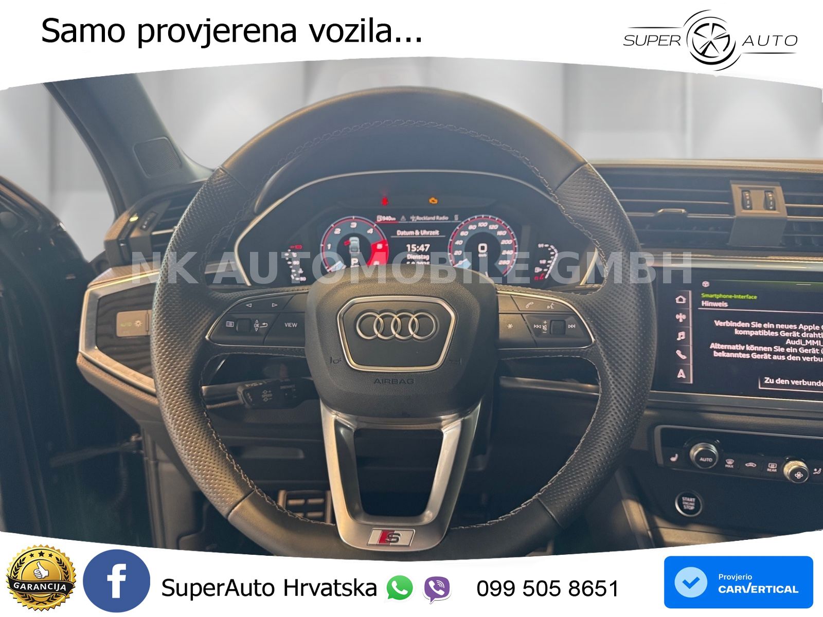 Audi Q3 Sportback 35 TDI (150 KS) S tronic LED+GR SJED+ACC