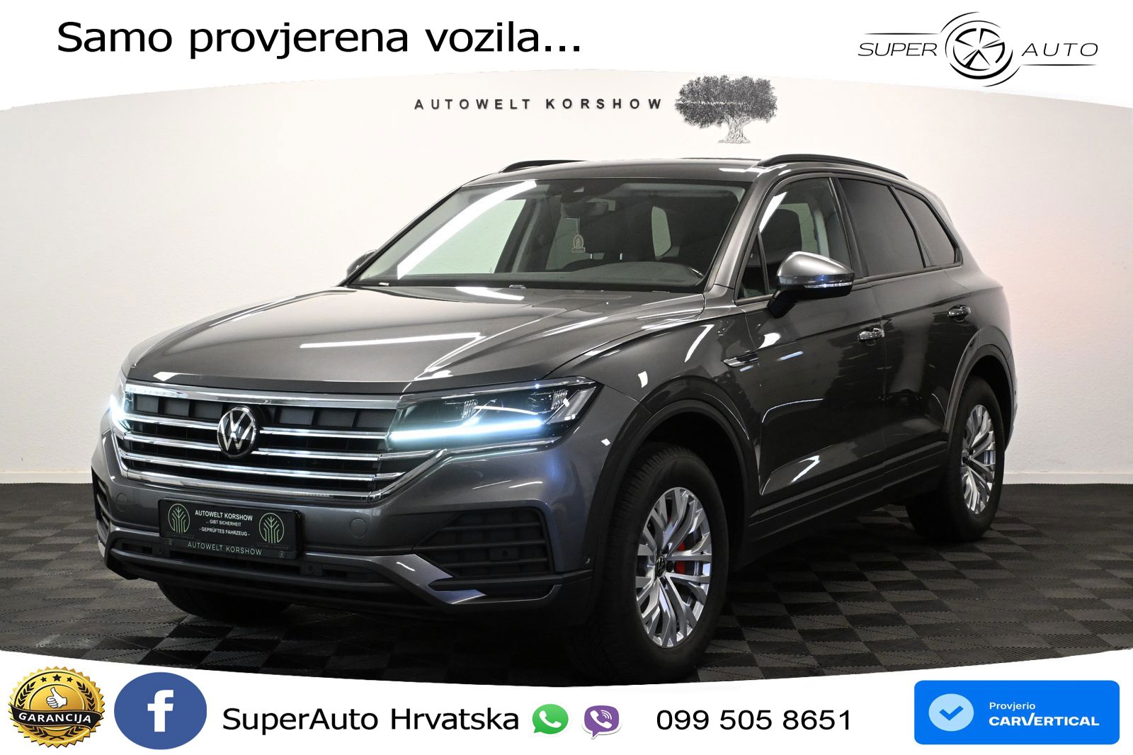Volkswagen Touareg 3.0 V6 TDI (231 KS) 4MOTION Tiptronic LED+GR SJED+ACC