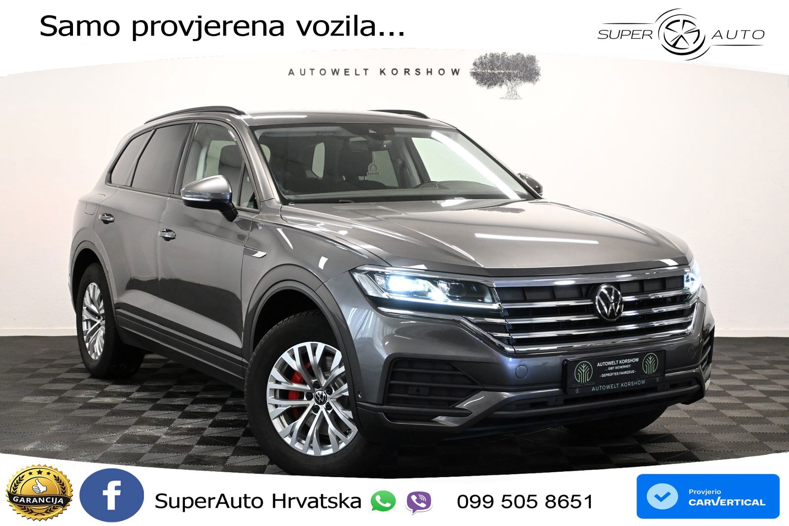 Volkswagen Touareg 3.0 V6 TDI (231 KS) 4MOTION Tiptronic LED+GR SJED+ACC