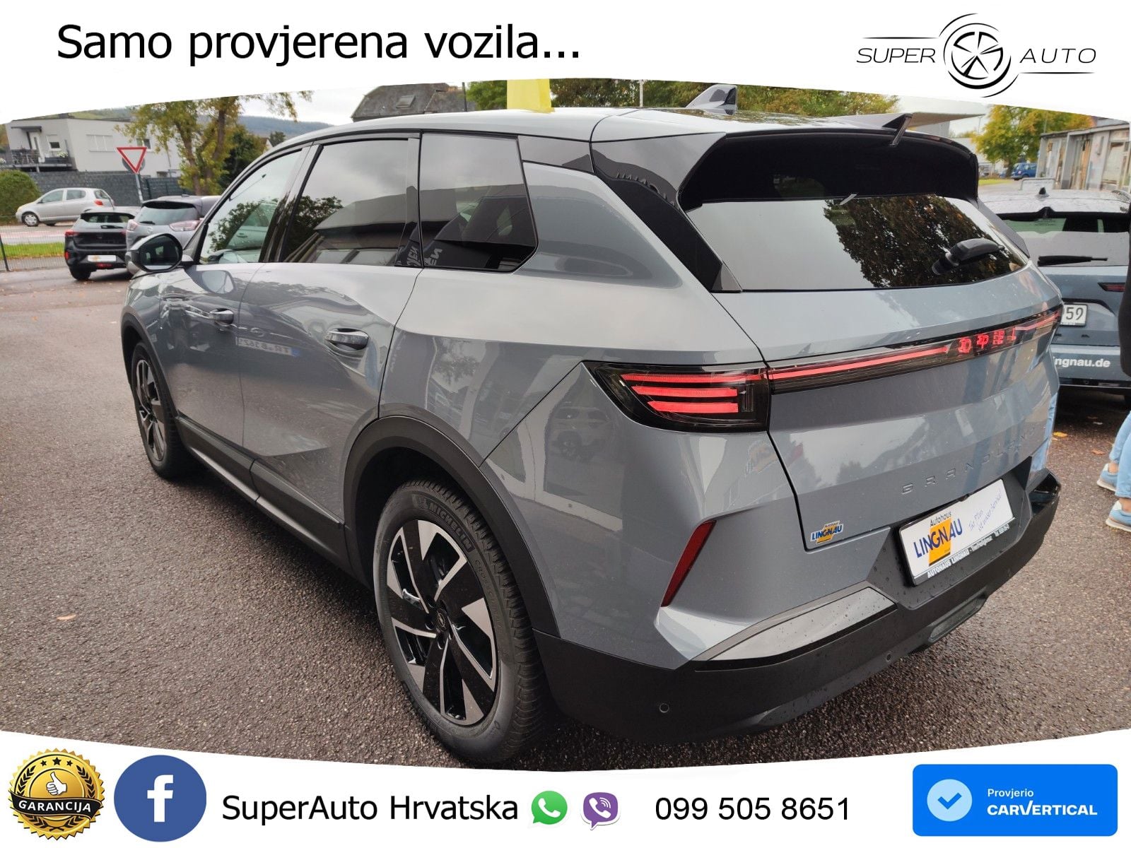 Opel Grandland 1.2 Turbo (145 KS) Hybrid eDCT GS LED+GR SJED+ACC