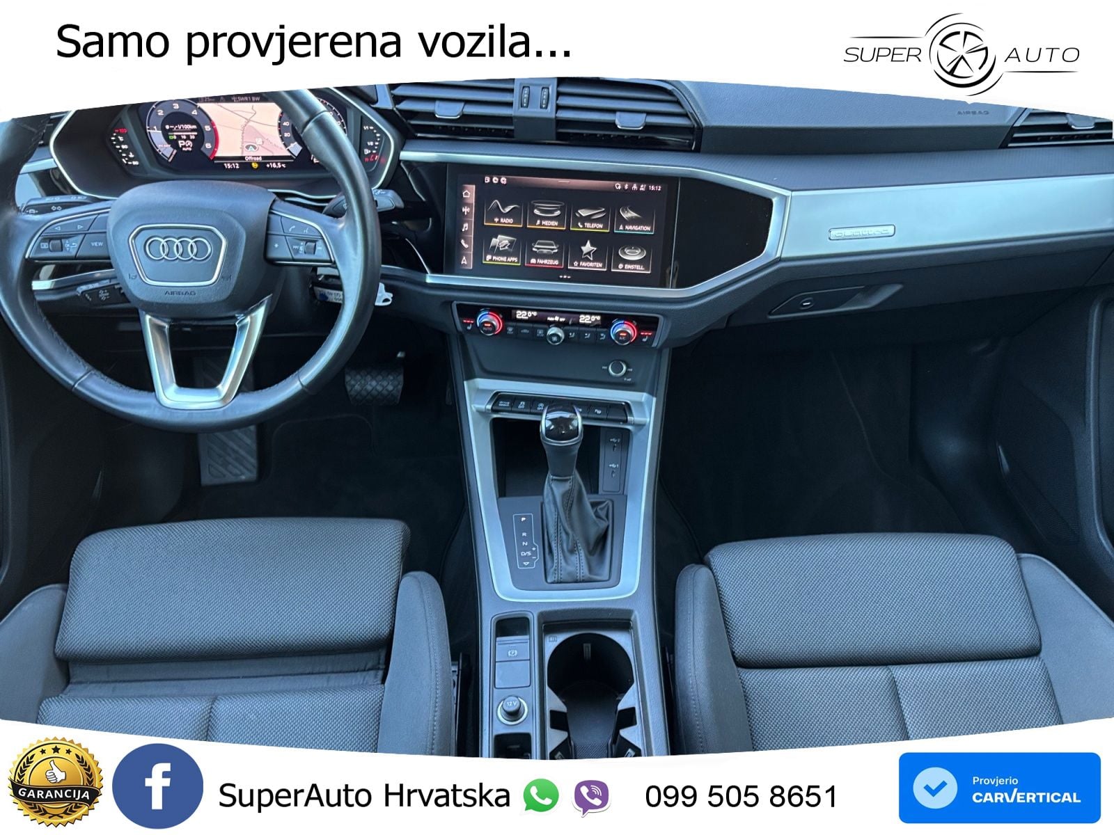 Audi Q3 40 TDI (200 KS) quattro S tronic LED+GR SJED+ACC