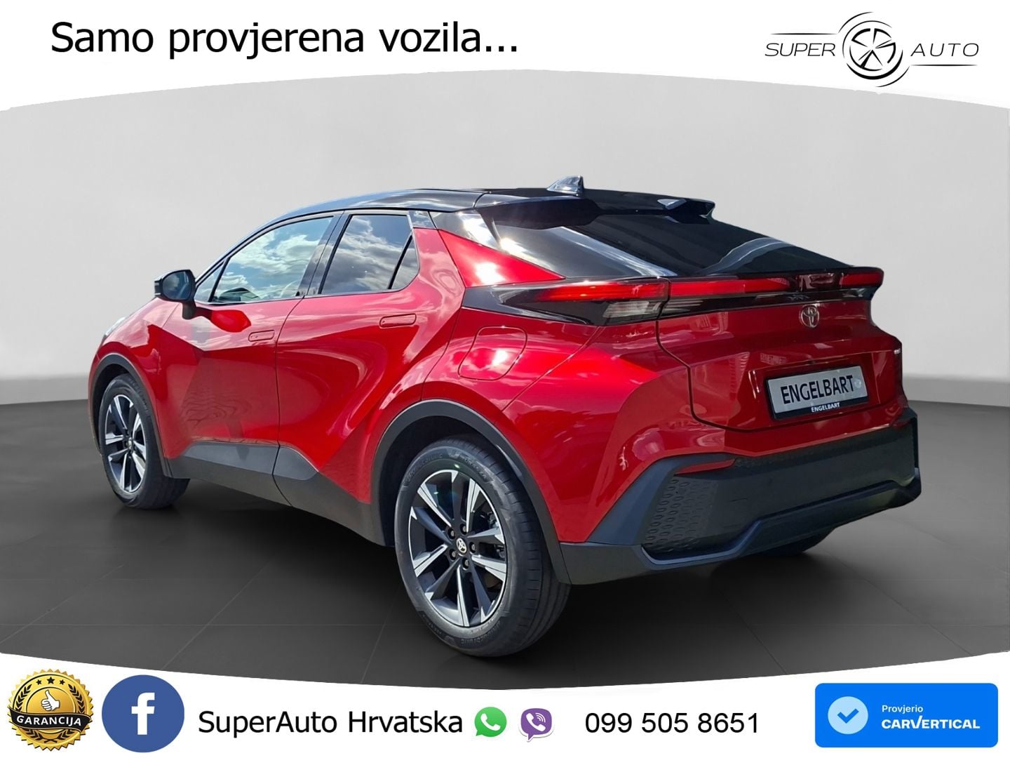 Toyota C-HR 1.8 (140 KS) Hybrid e-CVT Teamplayer LED+GR SJED+ACC