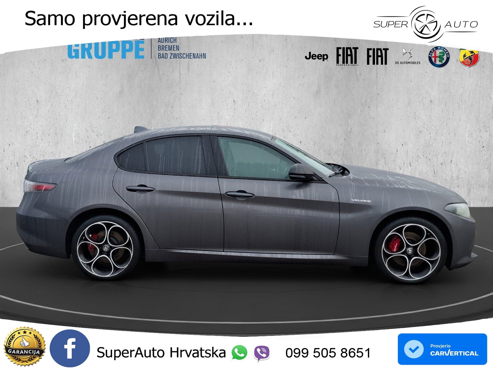Alfa Romeo Giulia 2.0 Turbo (280 KS) AWD Automatic LED+GR SJED+ACC