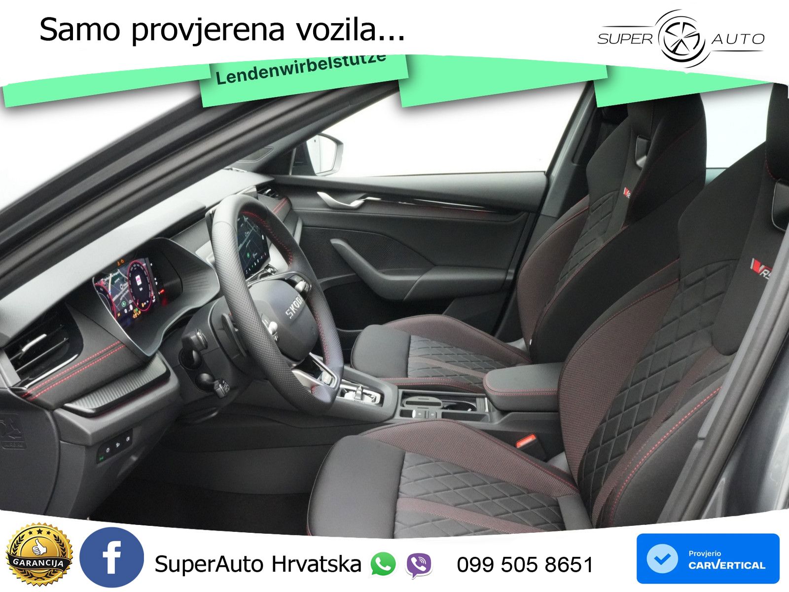 Škoda Octavia Combi RS 2.0 TSI (265 KS) DSG MATRIX+GR SJED+KAM