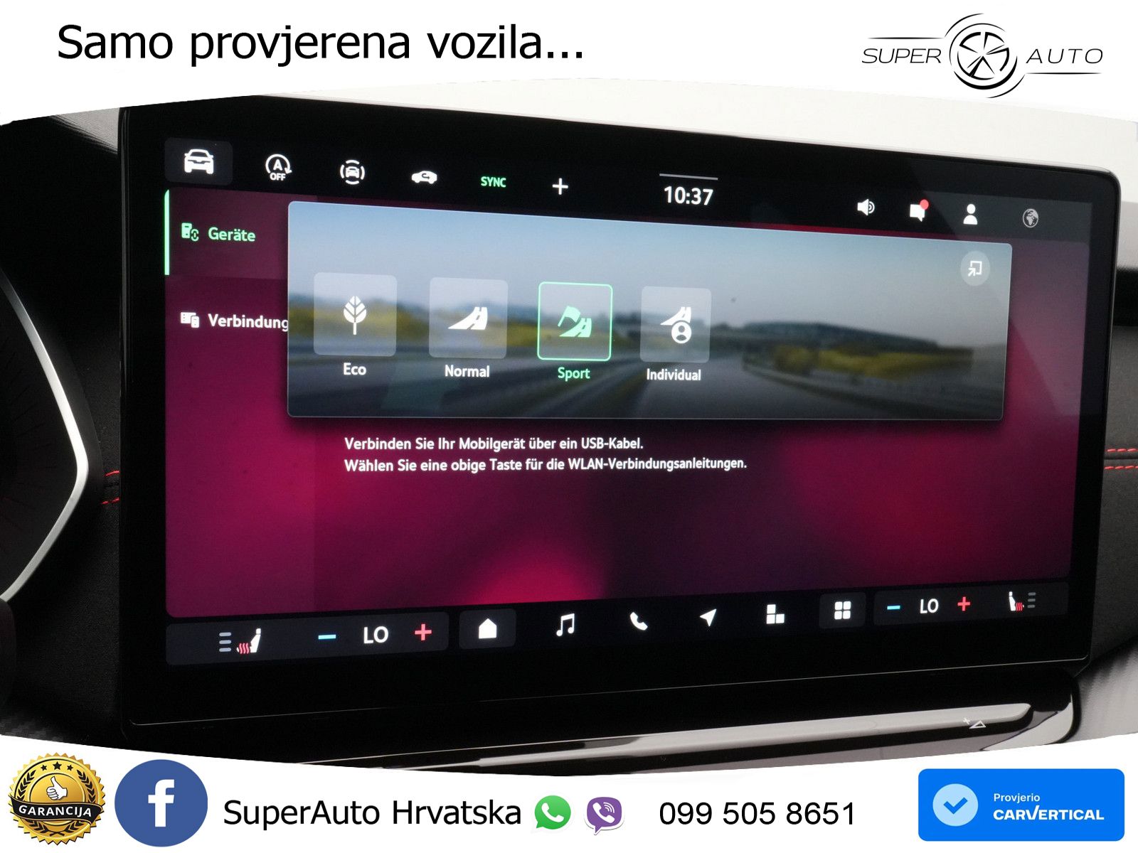 Škoda Octavia Combi RS 2.0 TSI (265 KS) DSG MATRIX+GR SJED+KAM