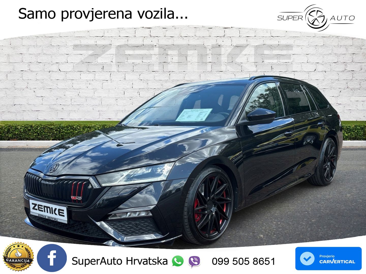 Škoda Octavia Combi RS 2.0 TSI (245 KS) DSG