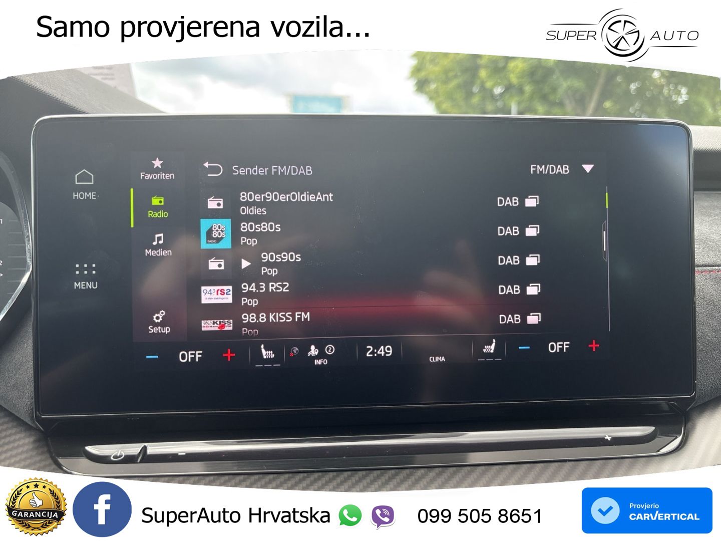 Škoda Octavia Combi RS 2.0 TSI (245 KS) DSG
