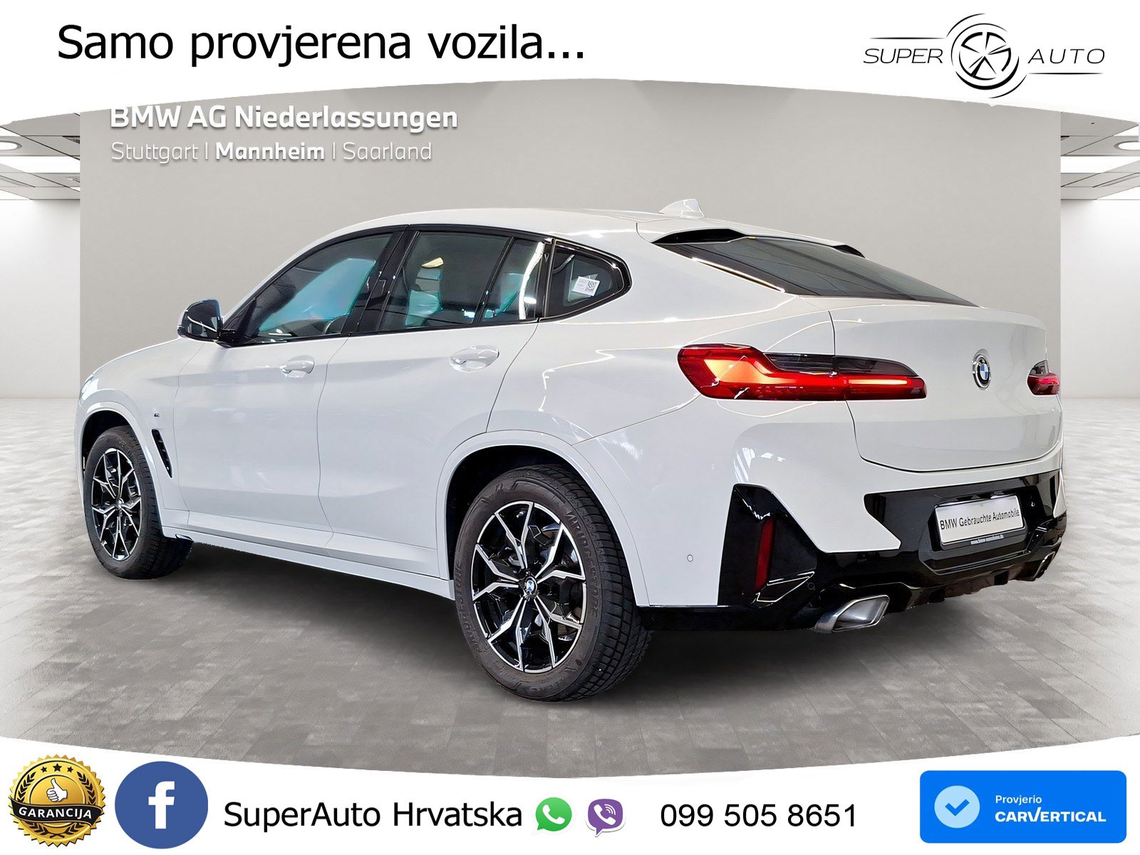 BMW X4 30d (286 KS) xDrive Steptronic M Sport LED+GR SJED+ACC