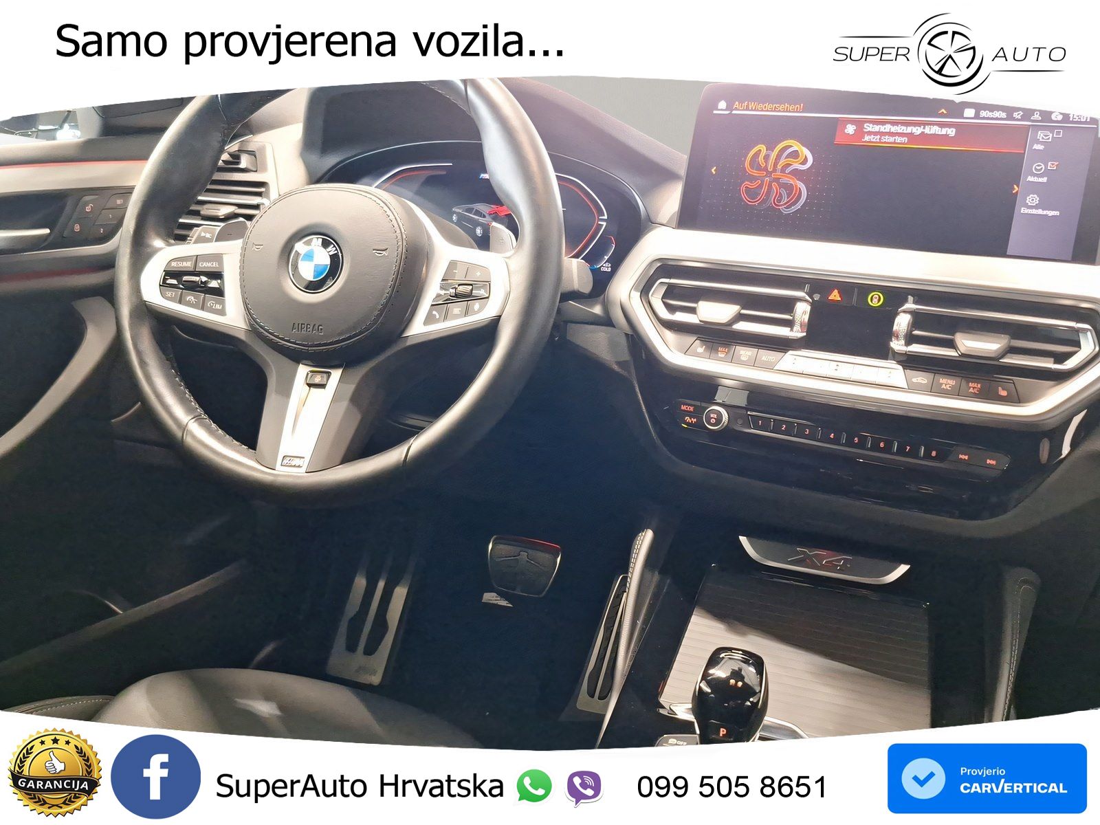 BMW X4 30d (286 KS) xDrive Steptronic M Sport LED+GR SJED+ACC