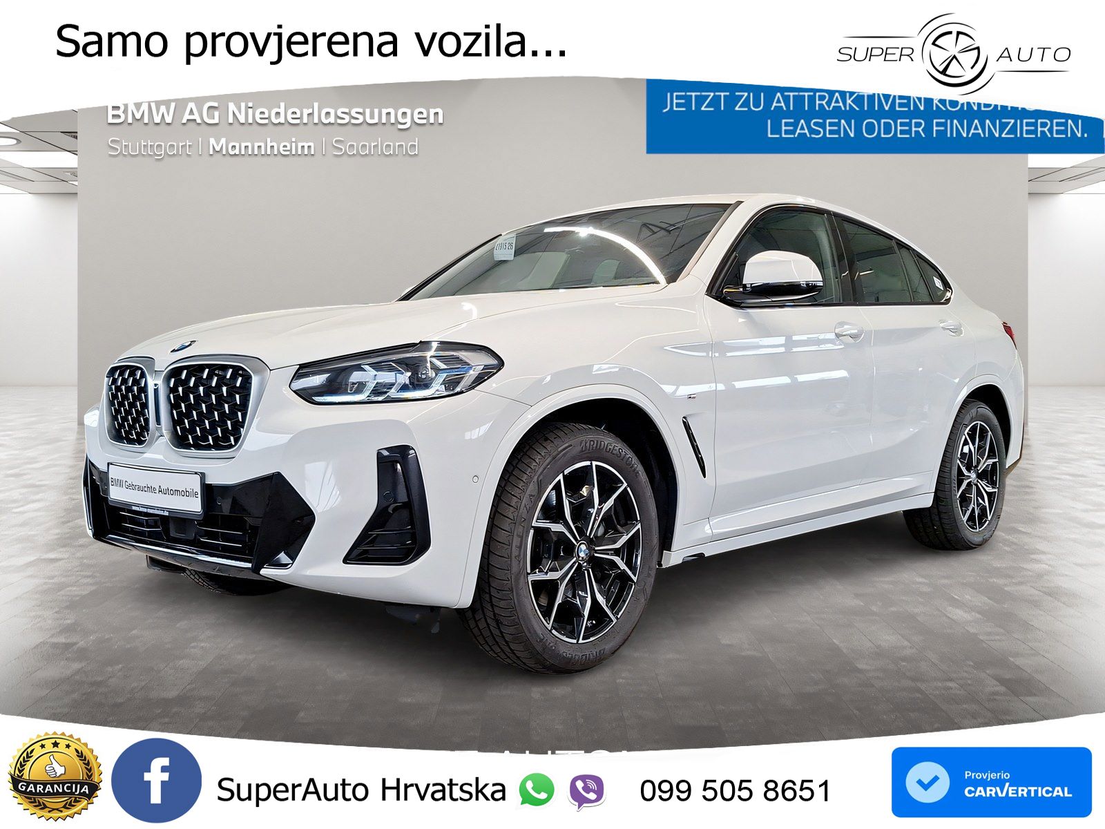 BMW X4 30d (286 KS) xDrive Steptronic M Sport LED+GR SJED+ACC