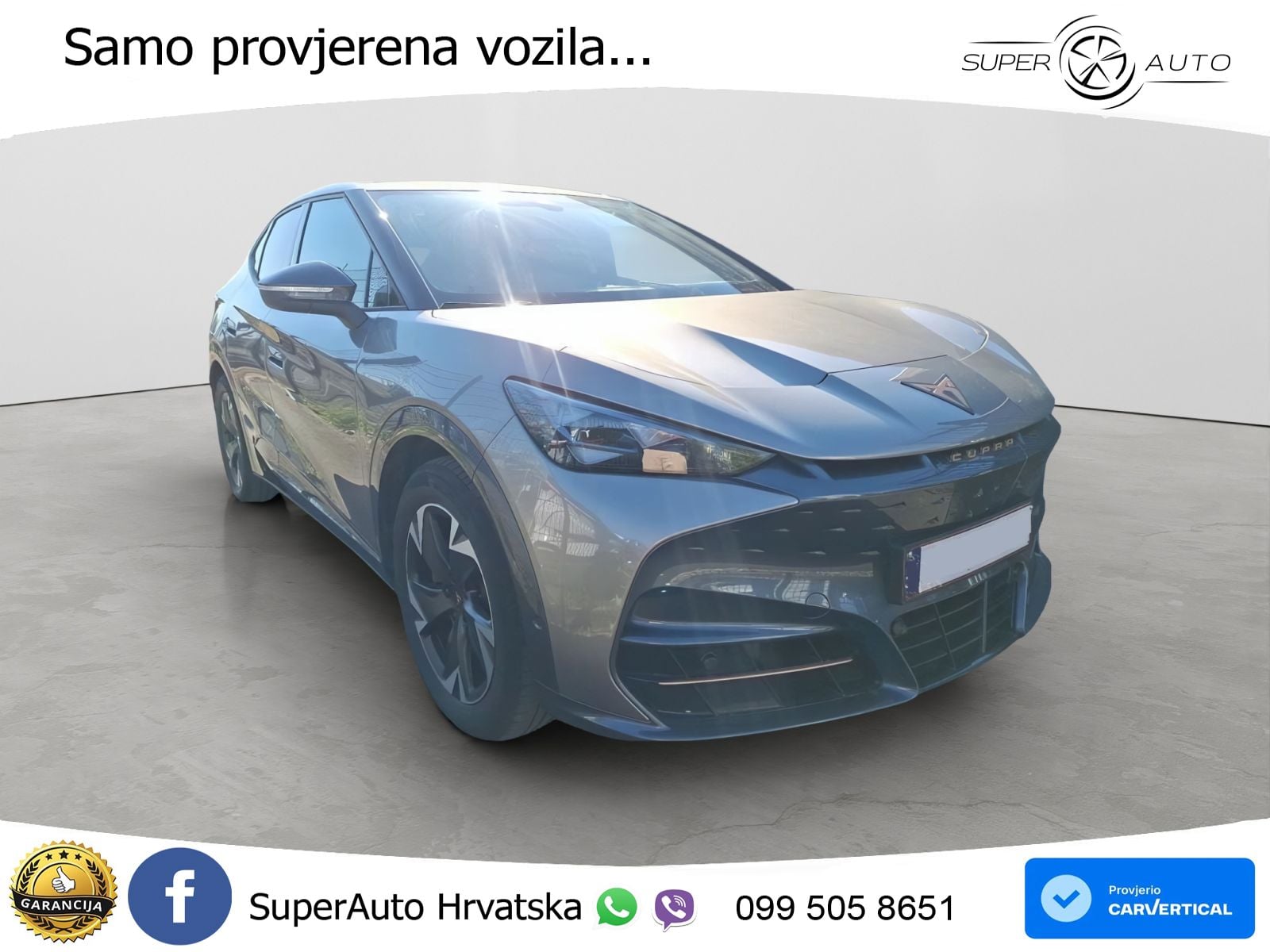 Cupra Tavascan 82 kWh (286 KS) LED+GR SJED+ACC