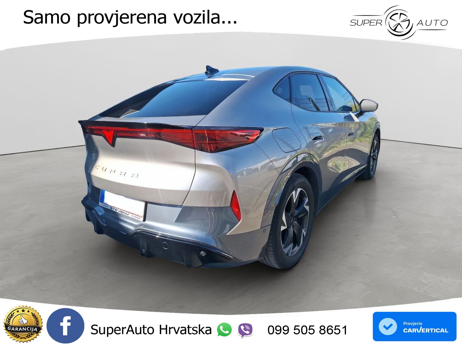 Cupra Tavascan 82 kWh (286 KS) LED+GR SJED+ACC
