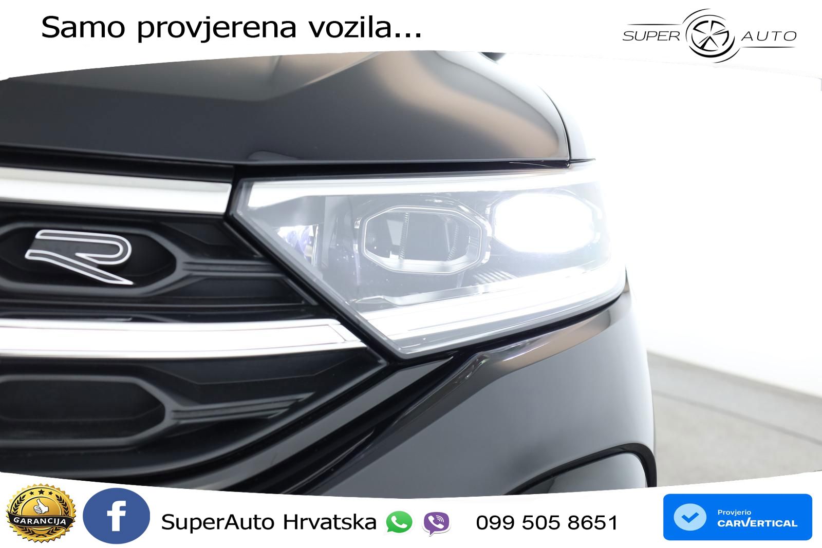 Volkswagen T-Roc 2.0 TSI (190 KS) 4M DSG R-Line MATRIX+GR SJED+KAM
