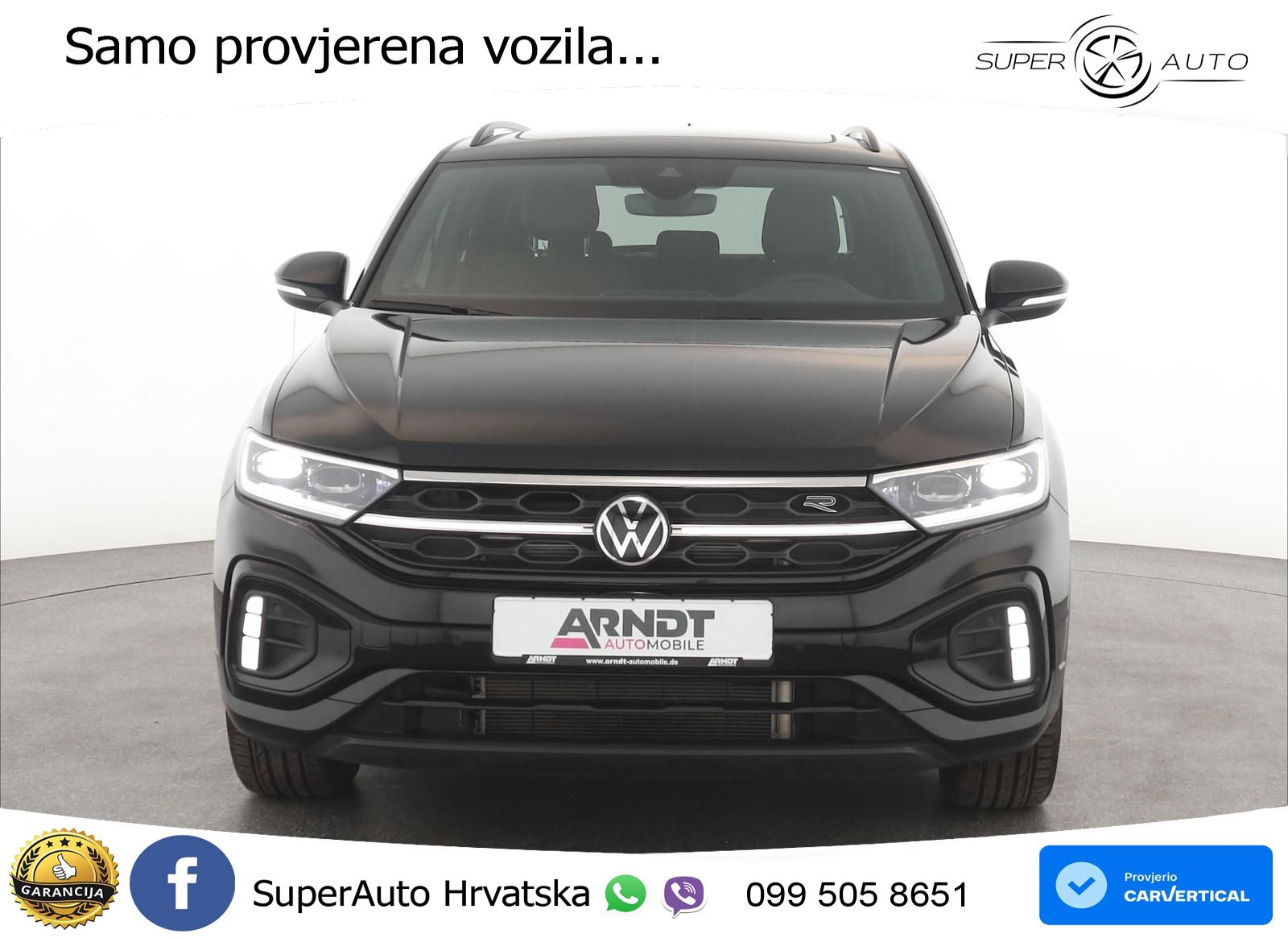 Volkswagen T-Roc 2.0 TSI (190 KS) 4M DSG R-Line MATRIX+GR SJED+KAM