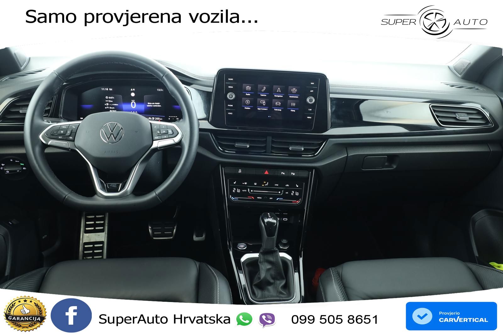 Volkswagen T-Roc 2.0 TSI (190 KS) 4M DSG R-Line MATRIX+GR SJED+KAM