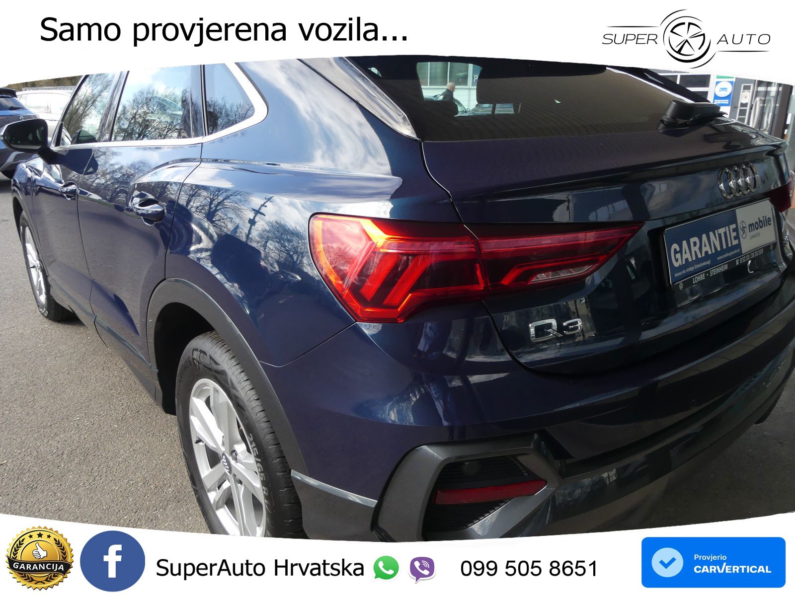 Audi Q3 II Sportback 35 TFSI (150 KS) S tronic S line